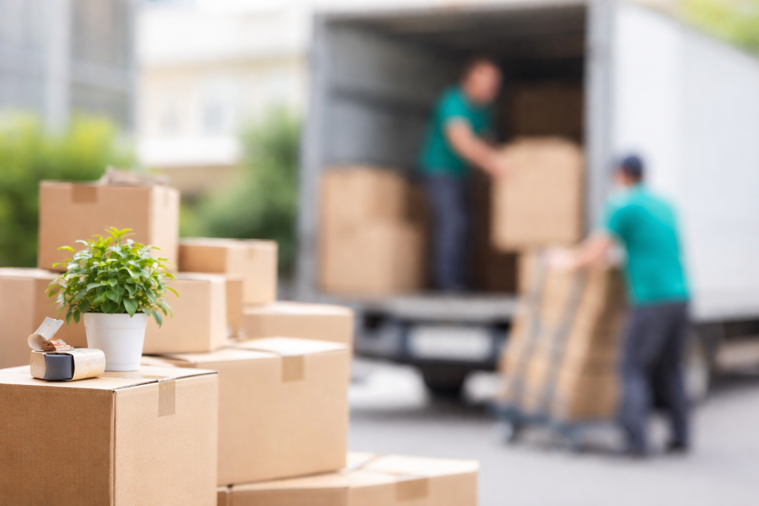 Packers and movers hd background photo truck box