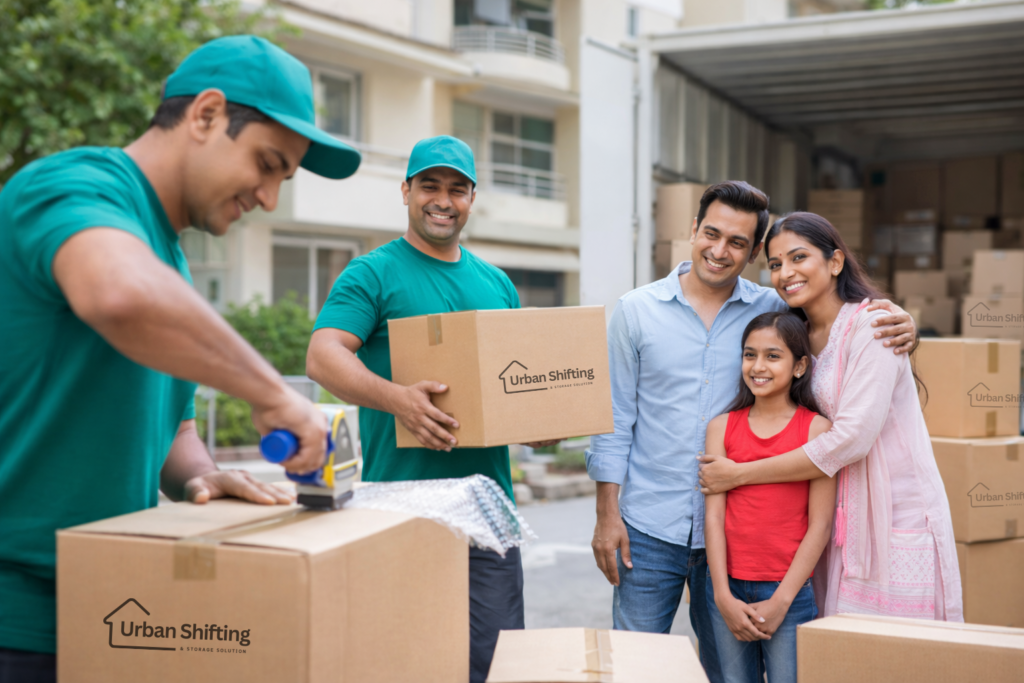 Urban shifting happy client packers and movers