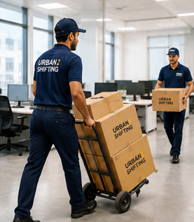 Office shifting by urban shifting